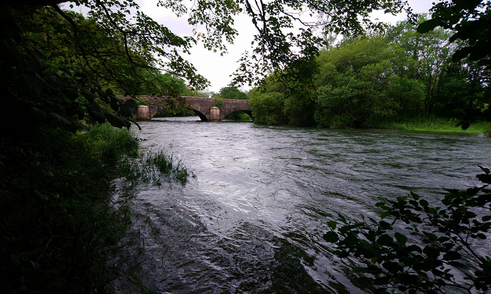 Bridge over the River Leven at Haverthwaite