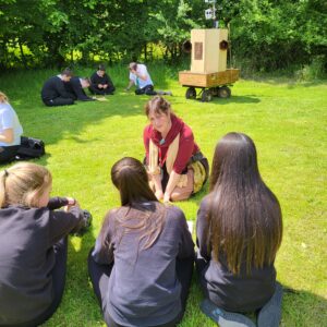 Future Machine, Rachel and the pupils